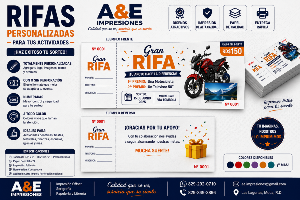 Rifas Personalizadas